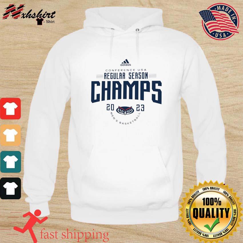Florida Atlantic Owls Adidas 2023 C-USA Regular Season Champions s hoodie