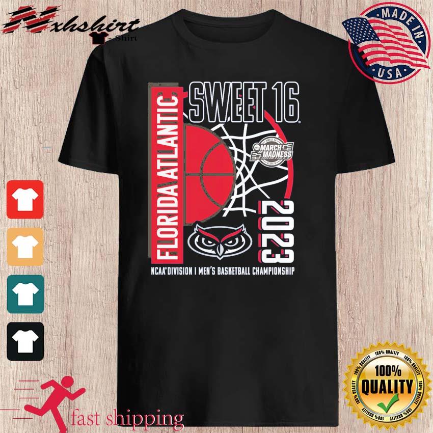 Florida Atlantic University Sweet Sixteen 2023 NCAA Men's Basketball March Madness Shirt
