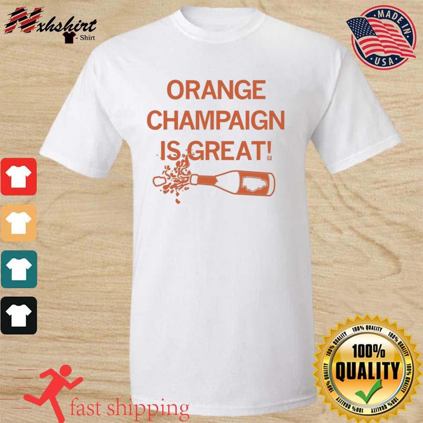 Illini Basketball Orange Champaign Is Great Shirt
