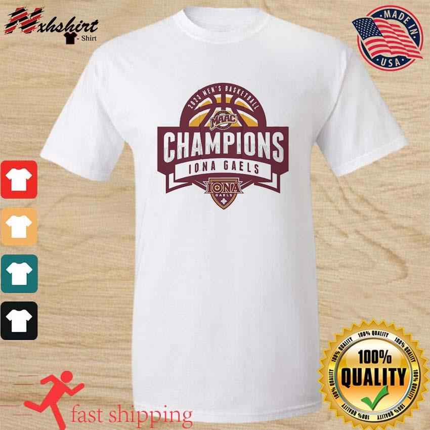 Iona Gaels 2023 MAAC Men's Basketball Champions Shirt