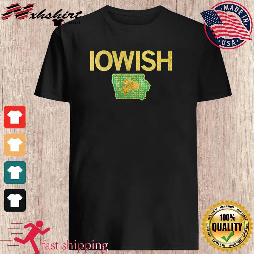 Iowish Gold Foil St Patrick's Day Shirt