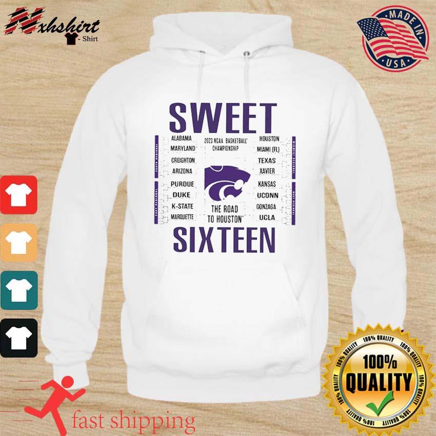 K-State Wildcats 2023 Sweet 16 Bracket Shirt hoodie