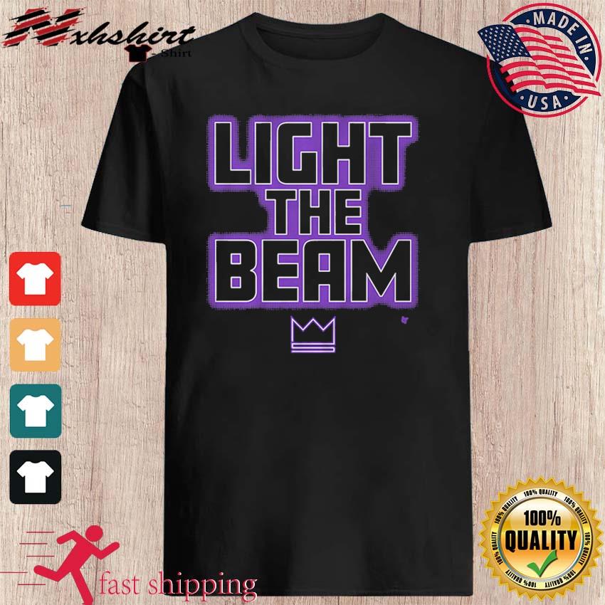 Light The Beam Sacramento Kings NBA Basketball Shirt