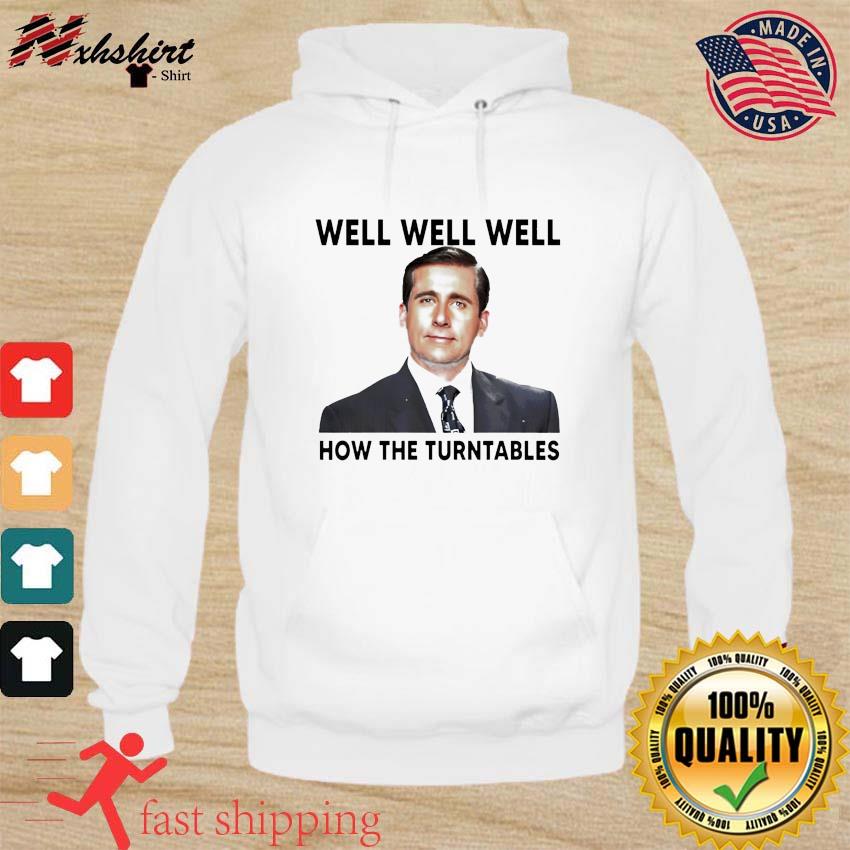 Michael Scott Well Well Well How The Turntables Shirt hoodie