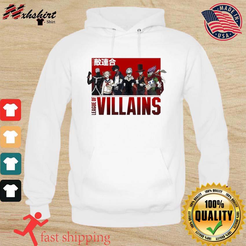 My Hero Academia BIOWORLD League of Villains Shirt hoodie
