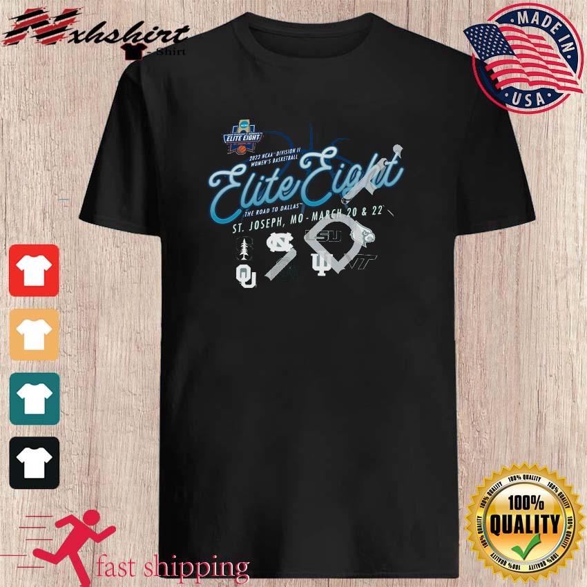 NCAA Division II Women's Basketball Elite Eight 2023 The Road To Dallas Shirt