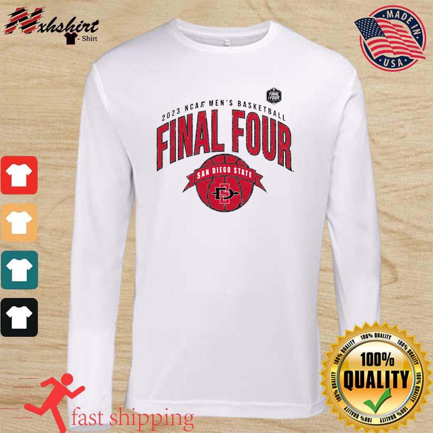 Custom NCAA Basketball Jerseys San Diego State Aztecs Jersey Name and Number College 2023 Final Four White