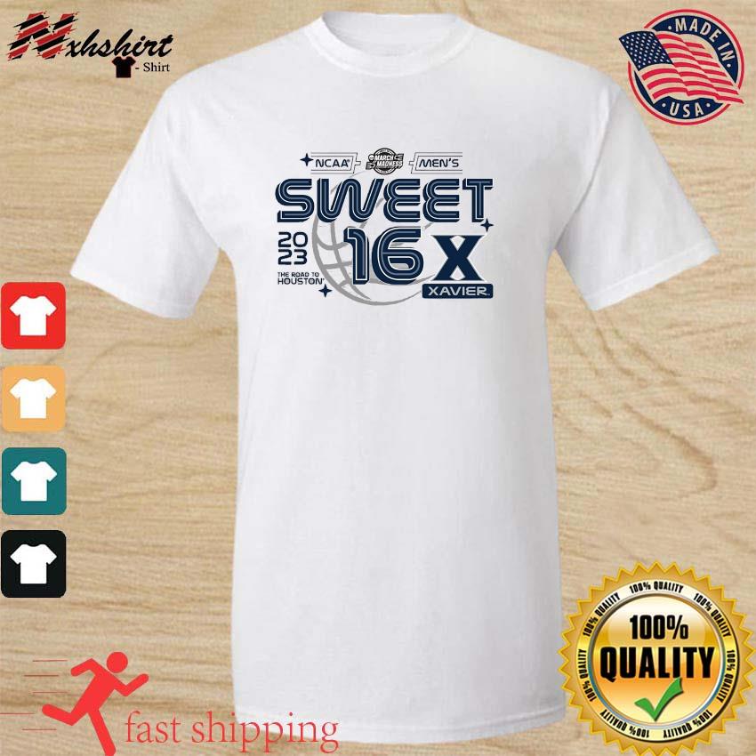 NCAA Sweet Sixteen Xavier University Men's Basketball 2023 The Road To Houston Shirt