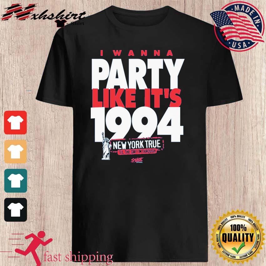 New York Rangers I Wanna Party Like It's 1994 Shirt