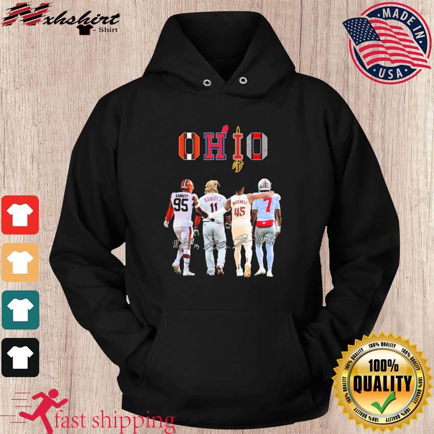 Ohio Sport Teams Garrett Ramirez Mitchell And Banks Signatures Shirt hoodie
