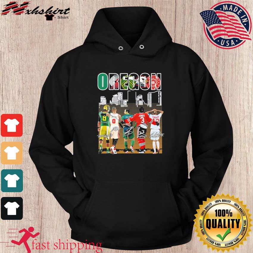 Oregon Skyline Sport Teams Players Signatures Shirt hoodie