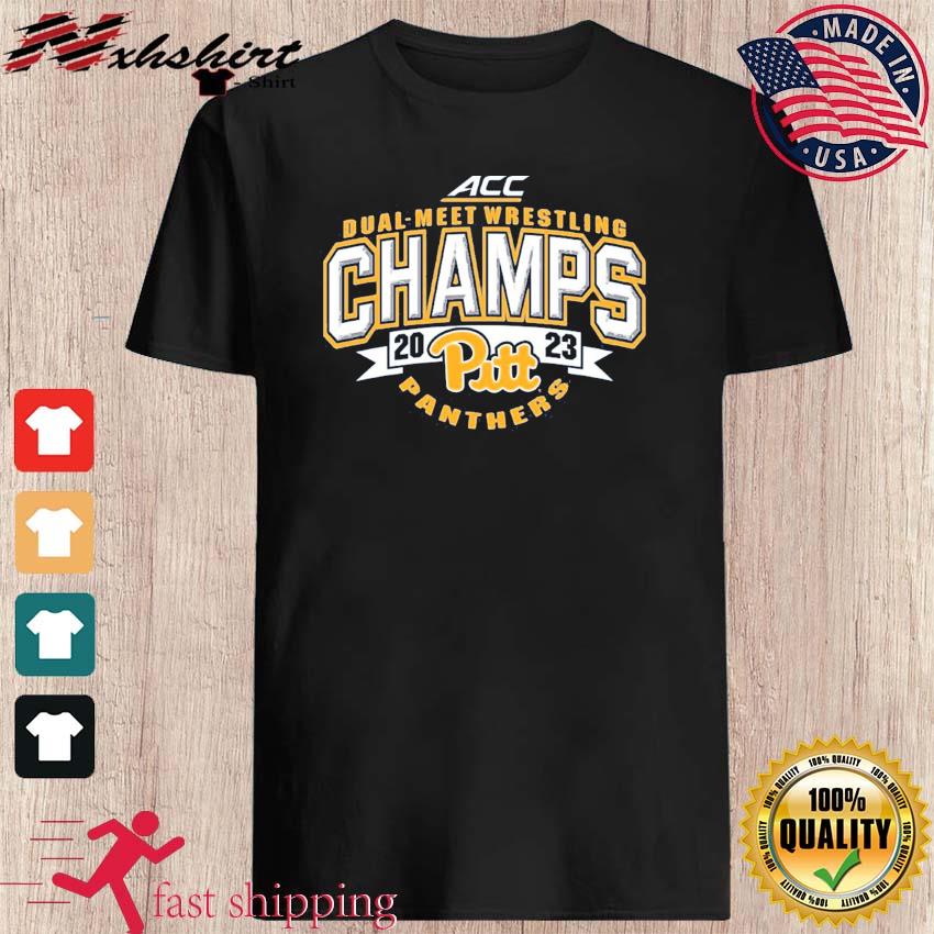 Pitt Panthers ACC Dual-Meet Wrestling Champions 2023 Shirt