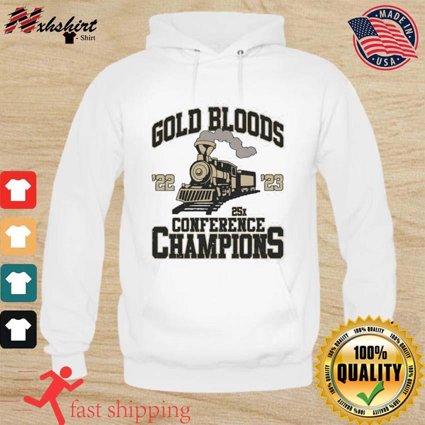 Purdue Boilermakers Gold Bloods 2023 Conference Champions Shirt hoodie