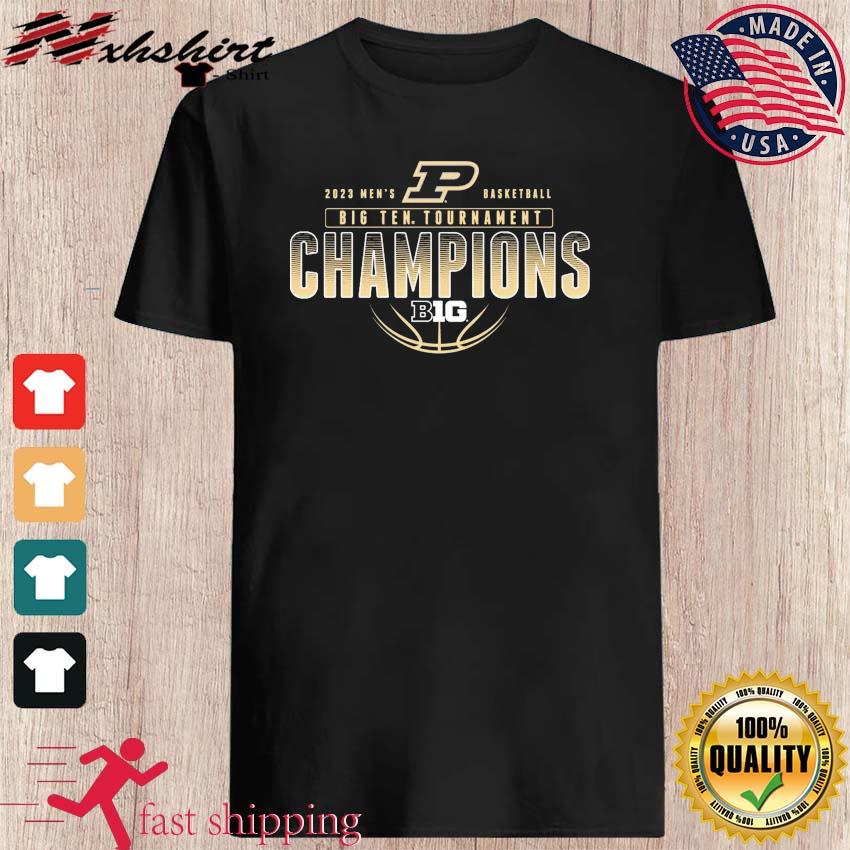 Purdue Men’s Basketball Champions Shirt 2023 B1G Tournament