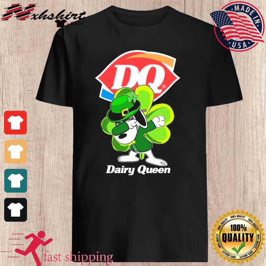 Snoopy Dabbing And Dairy Queen St Patrick's Day Shirt
