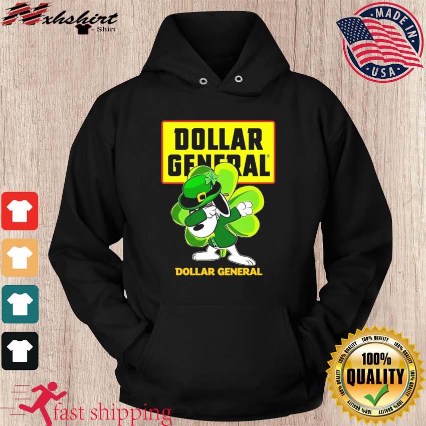 Snoopy Dabbing And Dollar General St Patrick's Day Shirt hoodie