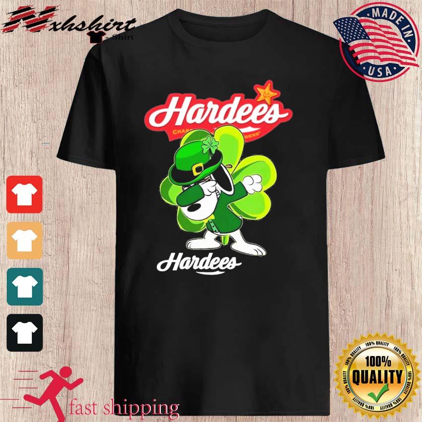 Snoopy Dabbing And Hardee's St Patrick's Day Shirt
