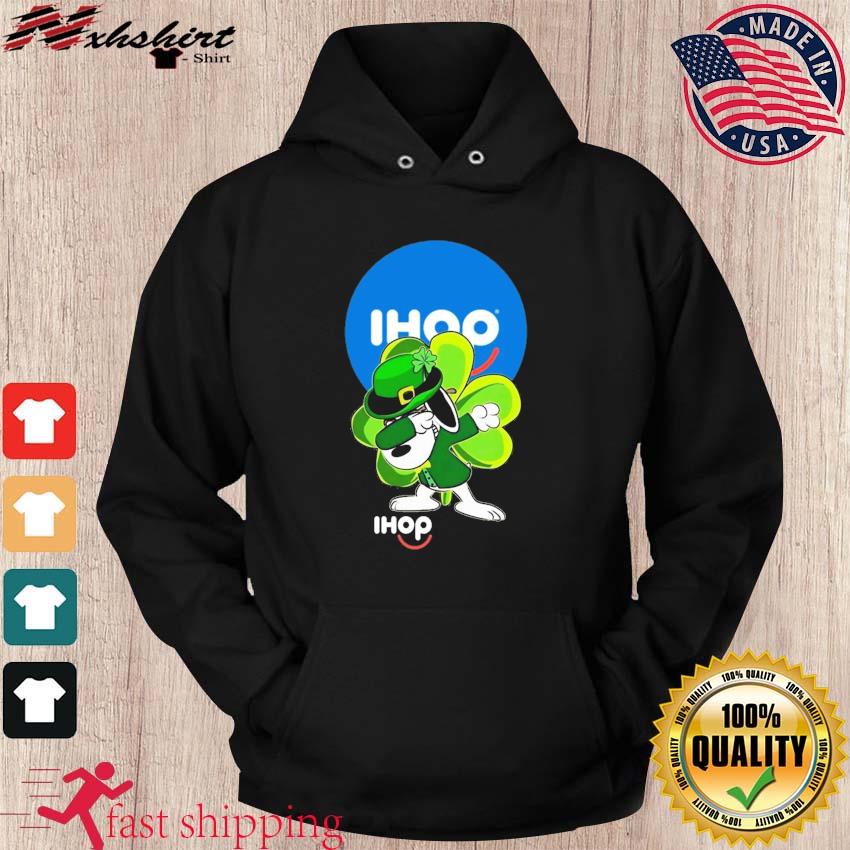 Snoopy Dabbing And Ihop St Patrick's Day Shirt hoodie