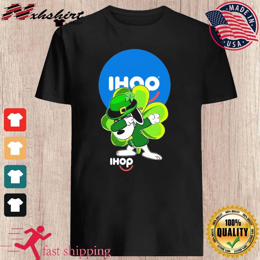 Snoopy Dabbing And Ihop St Patrick's Day Shirt