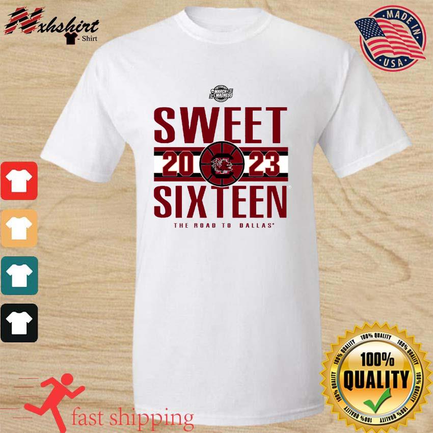 South Carolina Women's' Basketball 2023 Sweet Sixteen The Road To Dallas shirt