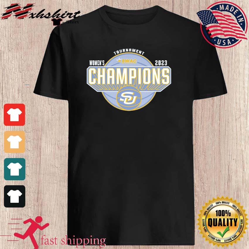 Southern University and A&M College Women's Basketball 2023 SWAC Tournament Champions Shirt