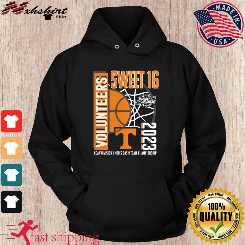 Tennessee Volunteers 2023 NCAA Men's Basketball Tournament March Madness Sweet 16 Shirt hoodie