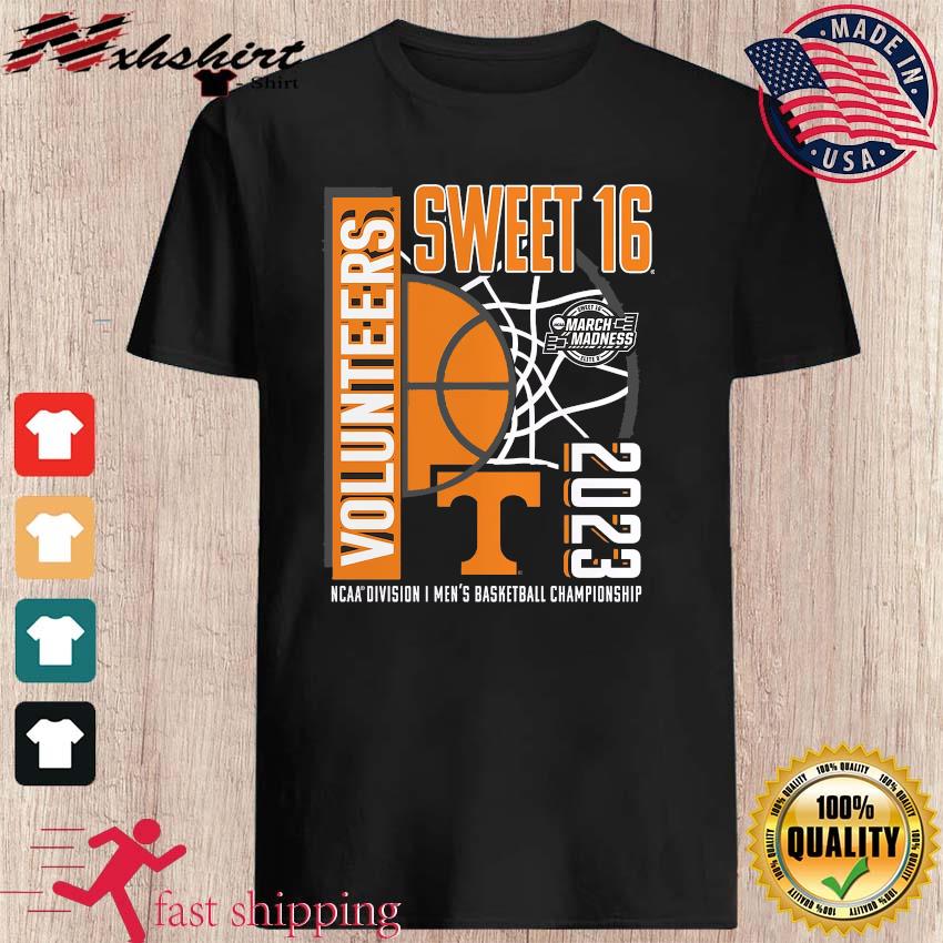 Tennessee Volunteers Men's Basketball NCAA March Madness Sweet Sixteen 2023 Shirt