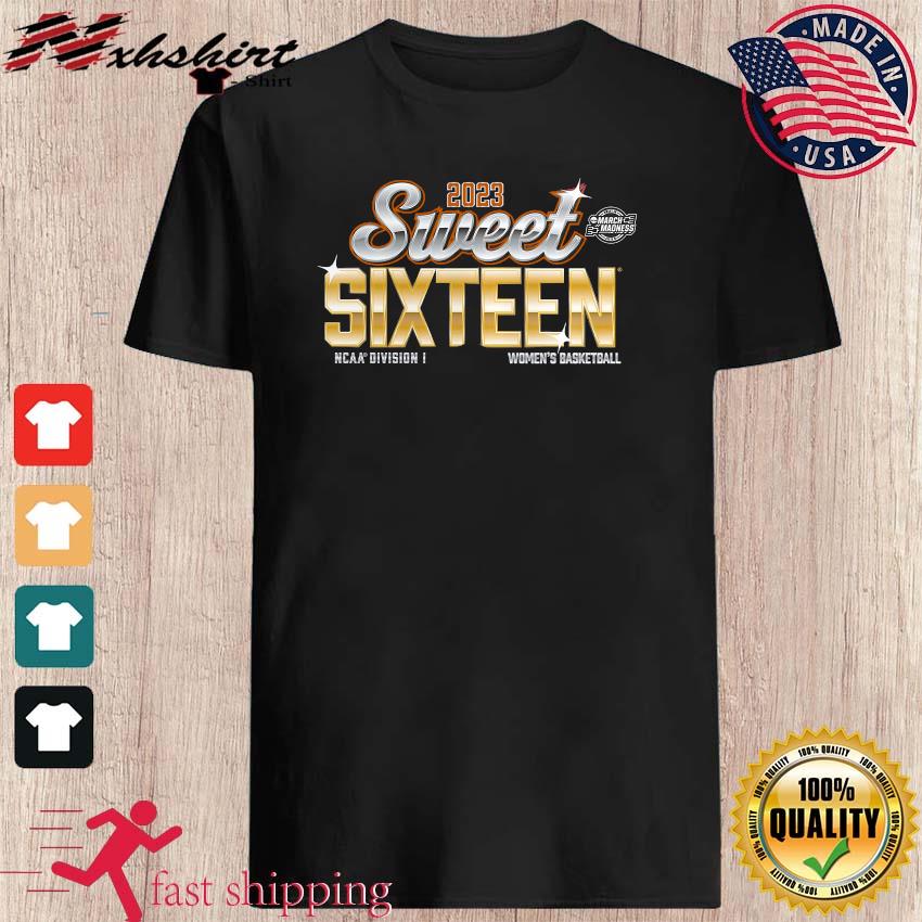 Texas Longhorns 2023 NCAA Women's Basketball Tournament March Madness Sweet 16 Shirt