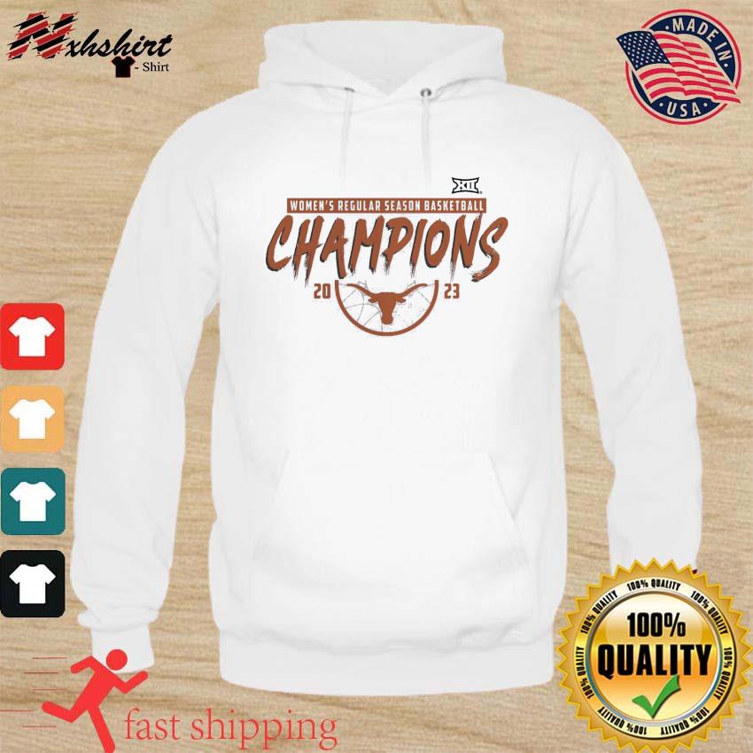 Texas Longhorns Women's Basketball 2023 Big 12 Regular Season Champions Shirt hoodie