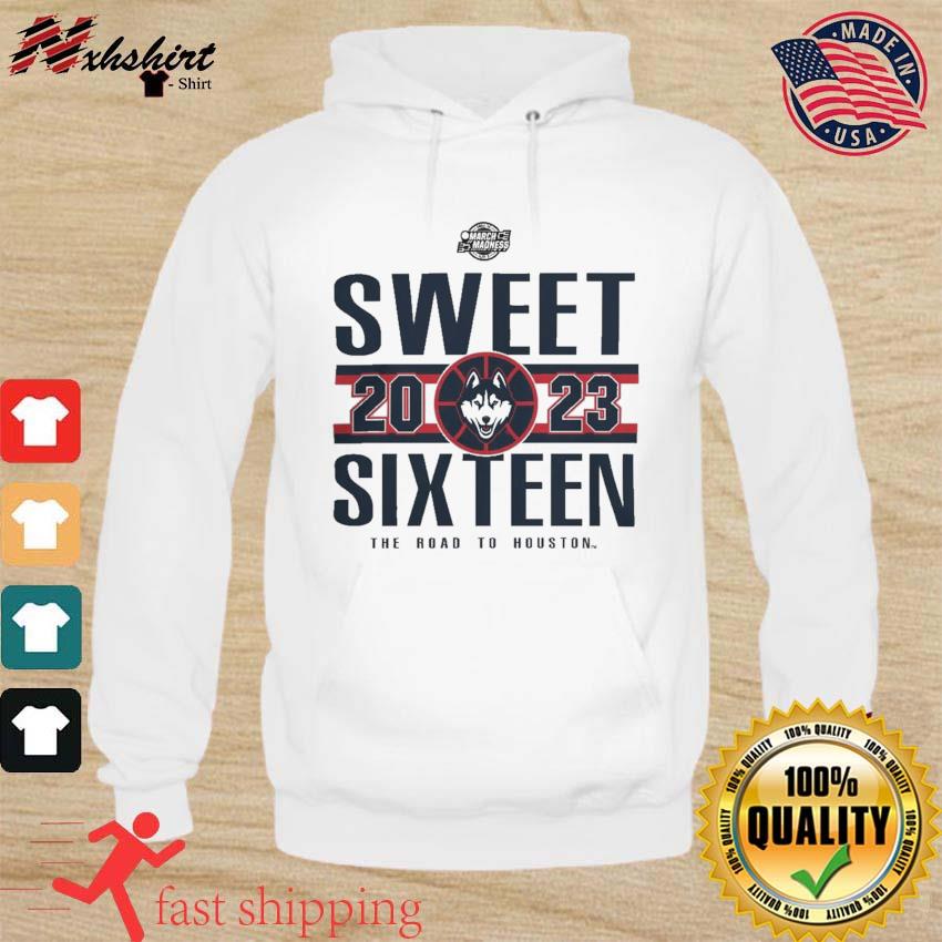The Uconn Men’S Basketball 2023 Sweet Sixteen Road To Houston Shirt hoodie