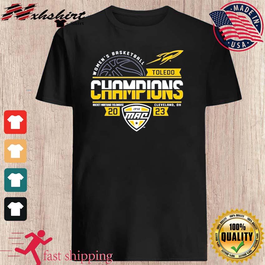 Toledo Rockets Women's Basketball 2023 MAC Conference Champions Shirt