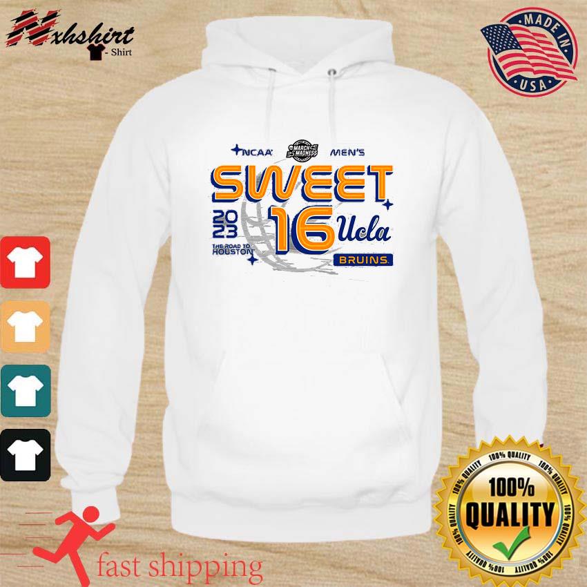 UCLA 2023 Sweet Sixteen Men's Basketball The Road To Houston Shirt hoodie