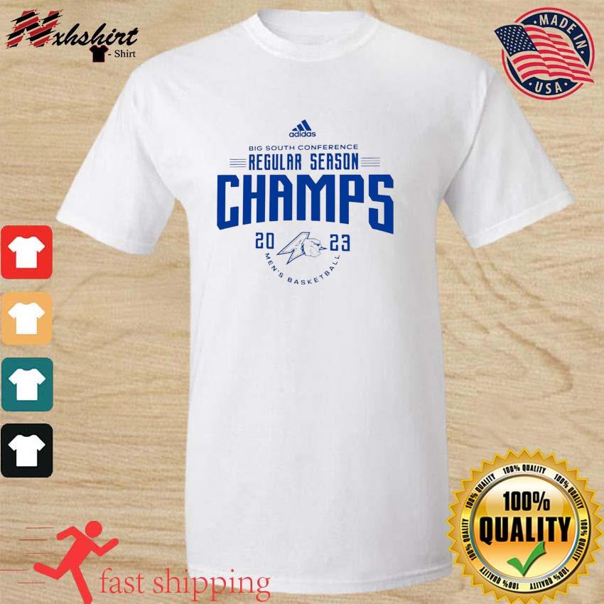 UNC-Ash Adidas 2023 Big South Men's Basketball Regular Season Champions Shirt