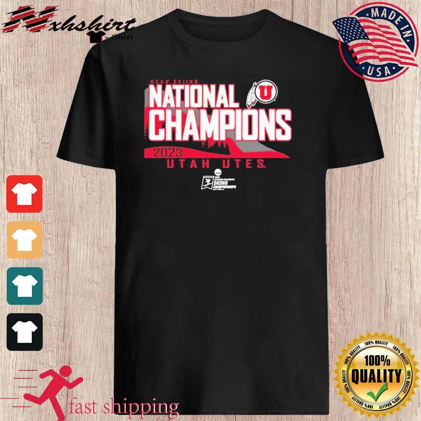 Utah Utes 2023 NCAA Skiing National Champions Shirt