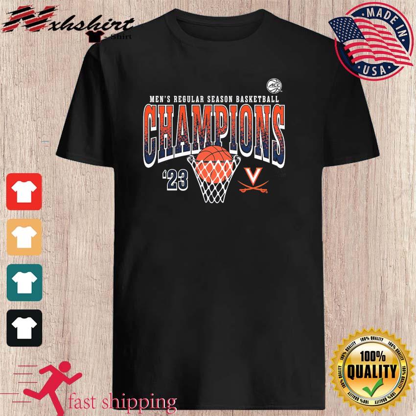 Virginia Cavaliers ACC Men's Regular Season Basketball Champions 2023 Shirt