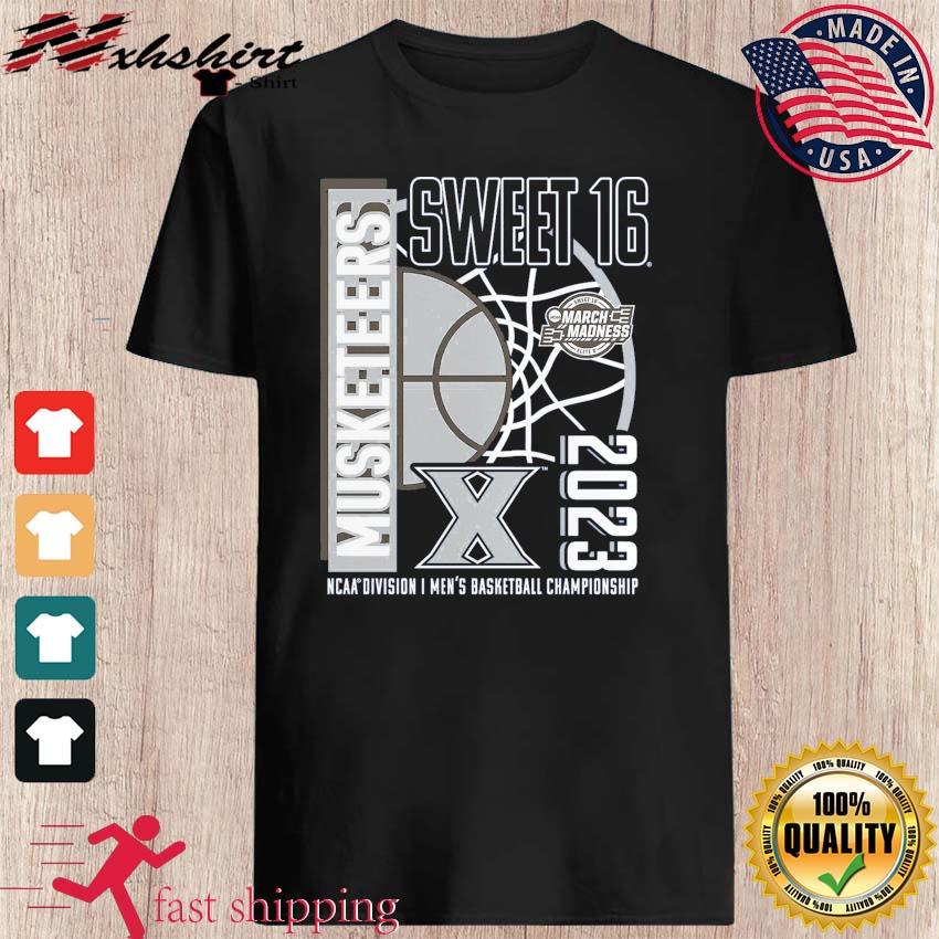 Xavier Musketeers Sweet 16 2023 NCAA Men's Basketball Tournament Championship Shirt