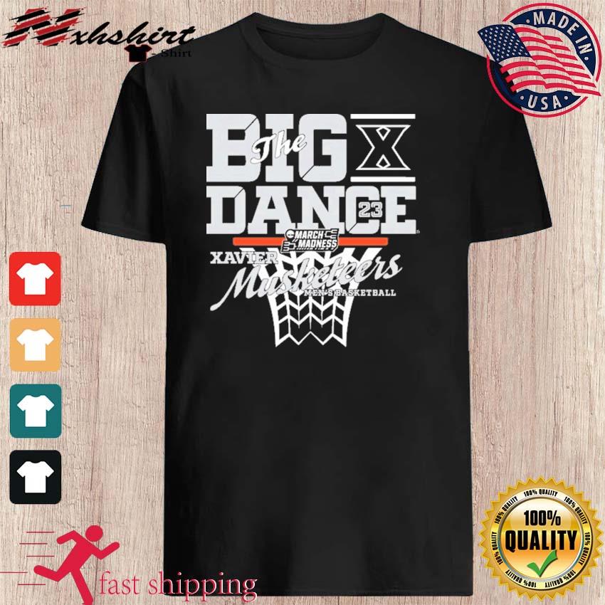 Xavier Musketeers University Men's Basketball 2023 The Big Dance March Madness Bound Shirt
