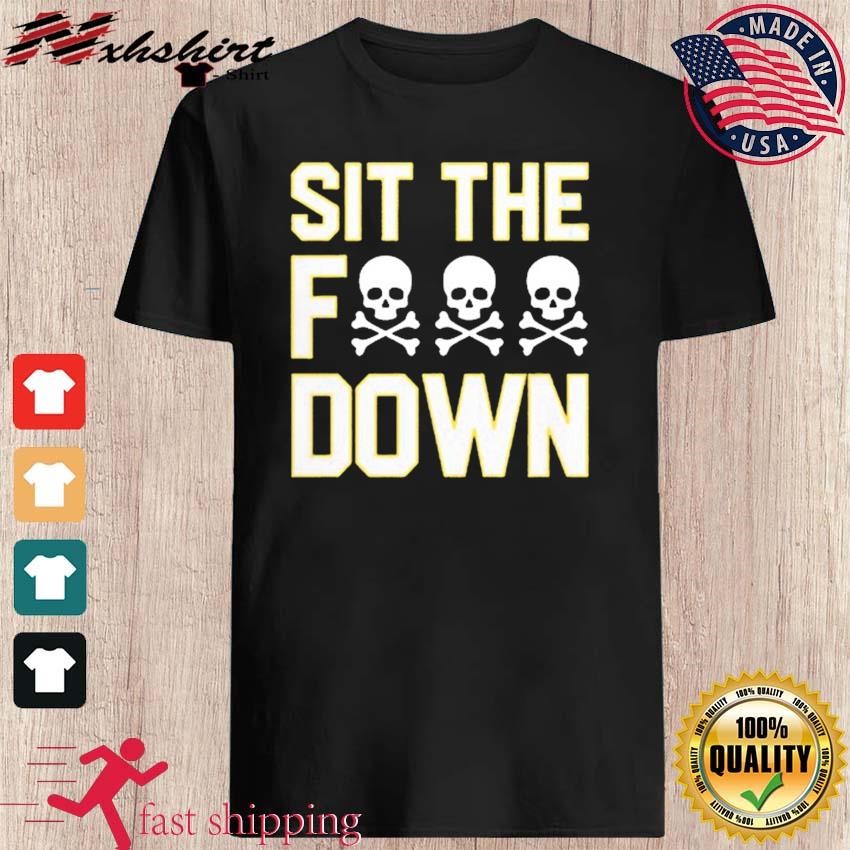 Aj Burnett Pittsburgh Pirates Sit The Fuck Down T-shirt