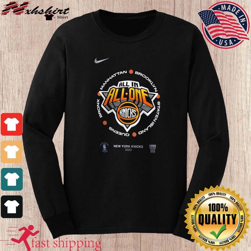 Official New York Knicks All in All one 2023 Playoffs shirt, hoodie,  sweater, long sleeve and tank top