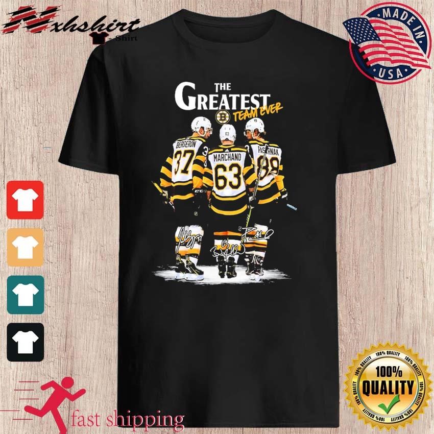 Boston Bruins All-Time Greats Team Signatures T-Shirt, hoodie, sweater,  long sleeve and tank top
