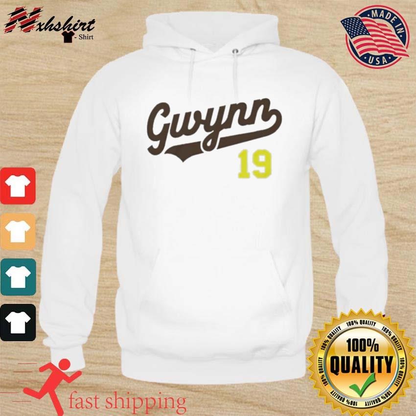 Gwynn 19 San Diego Padres Shirt, hoodie, sweater, long sleeve and