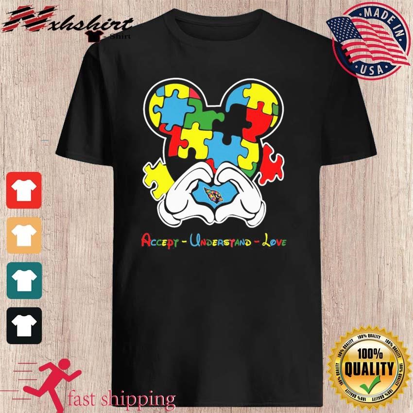 Mickey Mouse hug Arizona Cardinals always in my heart shirt