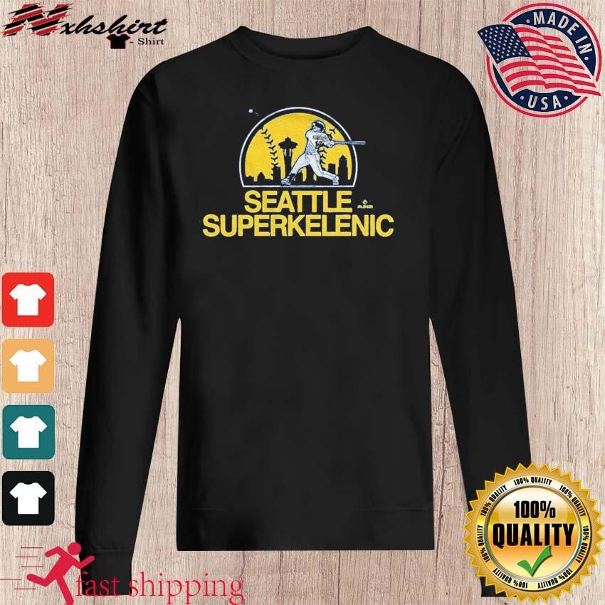 Rotowear SuperKelenic Shirt | Jarred Kelenic Seattle Baseball Super Kelenic M