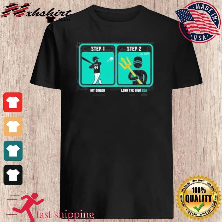 Seattle Mariners Trident Rodriguez Lord The High Sea Shirt