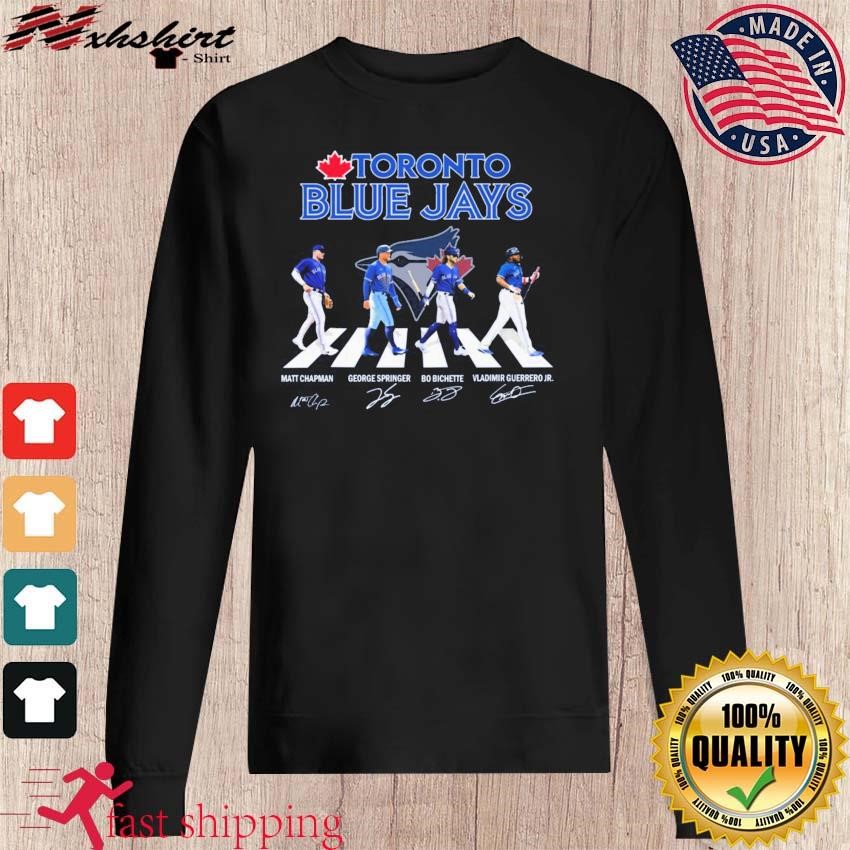 Toronto Blue Jays Team Abbey Road 2023 Signatures Shirt