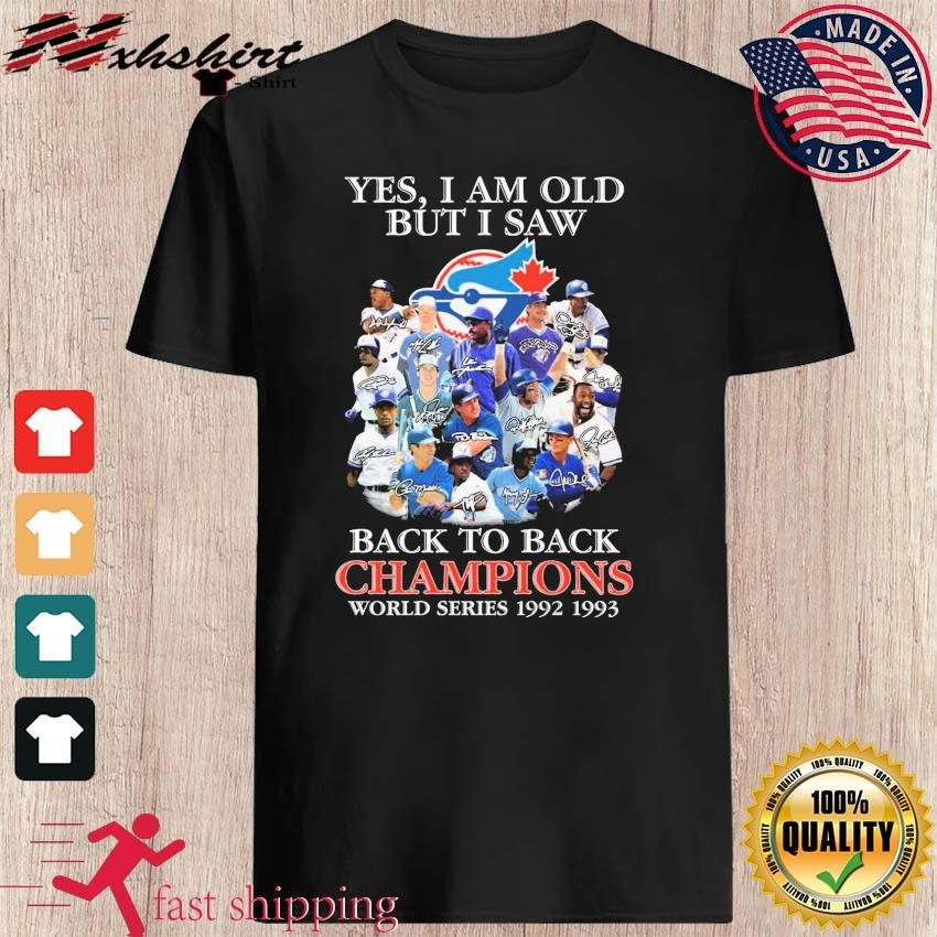 TORONTO BLUE JAYS 1992-1993 WORLD SERIES CHAMPIONS SHIRT, hoodie