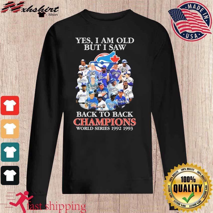 1993 world series champions toronto blue jay shirt, hoodie, sweater, long  sleeve and tank top