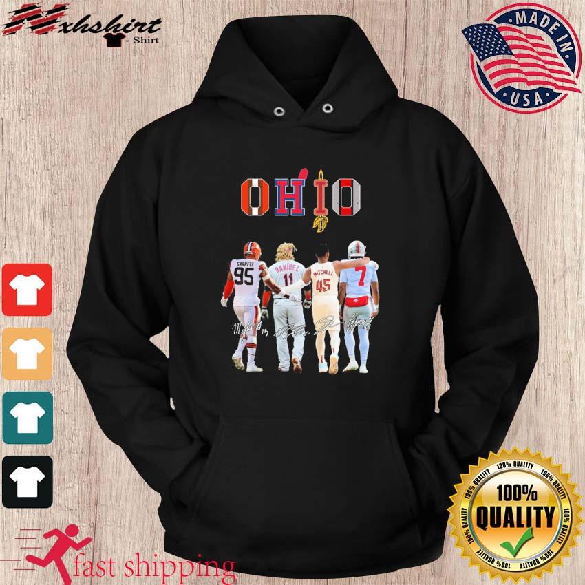 Ohio Sports Teams Myles Garrett Jose Ramirez Donovan Mitchell And