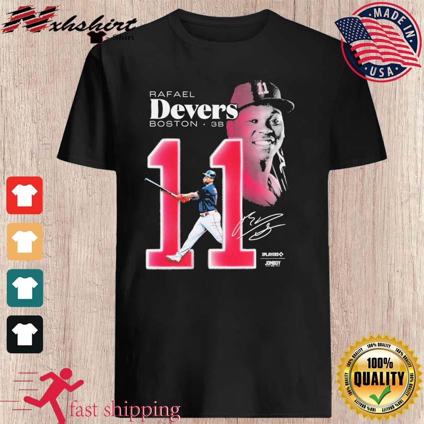 Rafael Devers Boston Signature Series Graphics Black T Shirts - YesItCustom