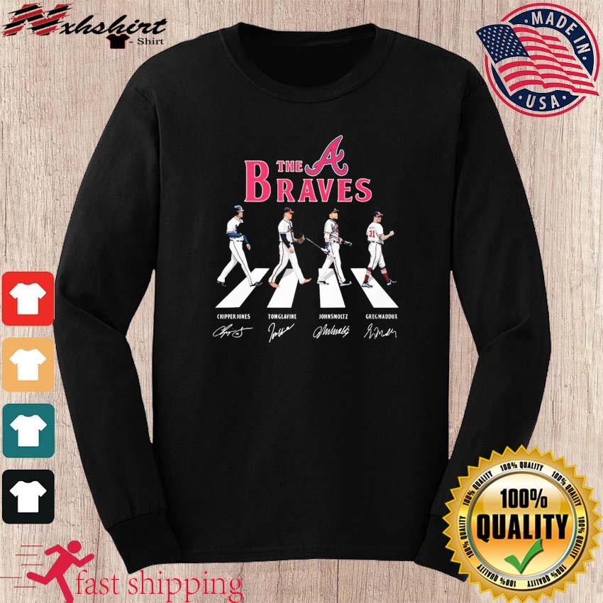 The Atlanta Braves Abbey Road signatures shirt, hoodie, sweater, long  sleeve and tank top